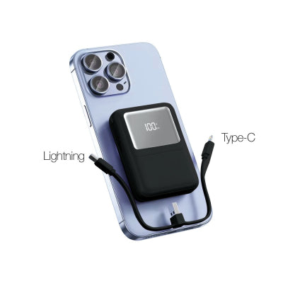Batterie externe magnétique 10000 mAh 3-en-1 – MOXIE