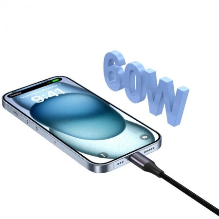 Chargeur voiture USB-C 60W double port – JELLICO F17
