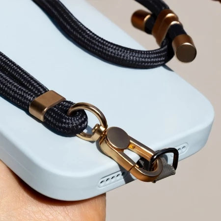 Cordon universel pour smartphone avec mousqueton